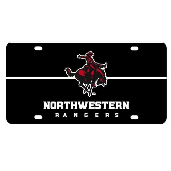 R & R Imports LP-C-NWOK19 Northwestern Oklahoma State University Metal License Plate, R & R Imports, Mfr#: LP-C-NWOK19